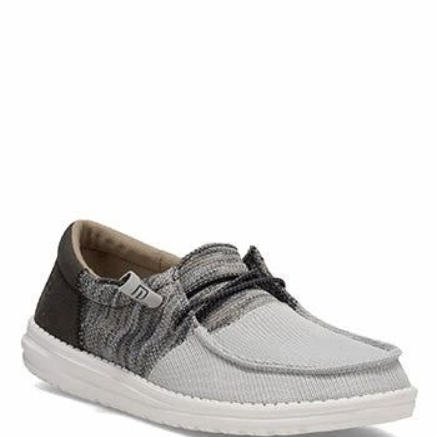 Boots & Shoes * | Heydude Hey Dude Wendy Sox Funk Grey Musk 09Otdf21