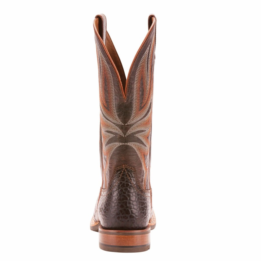 Boots & Shoes * | Ariat Men'S Wild Horse Range Square Toe Boot