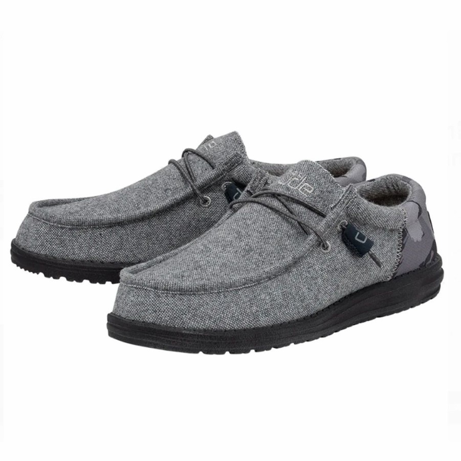 Boots & Shoes * | Heydude Hey Dude Wally Funk Grey Camo