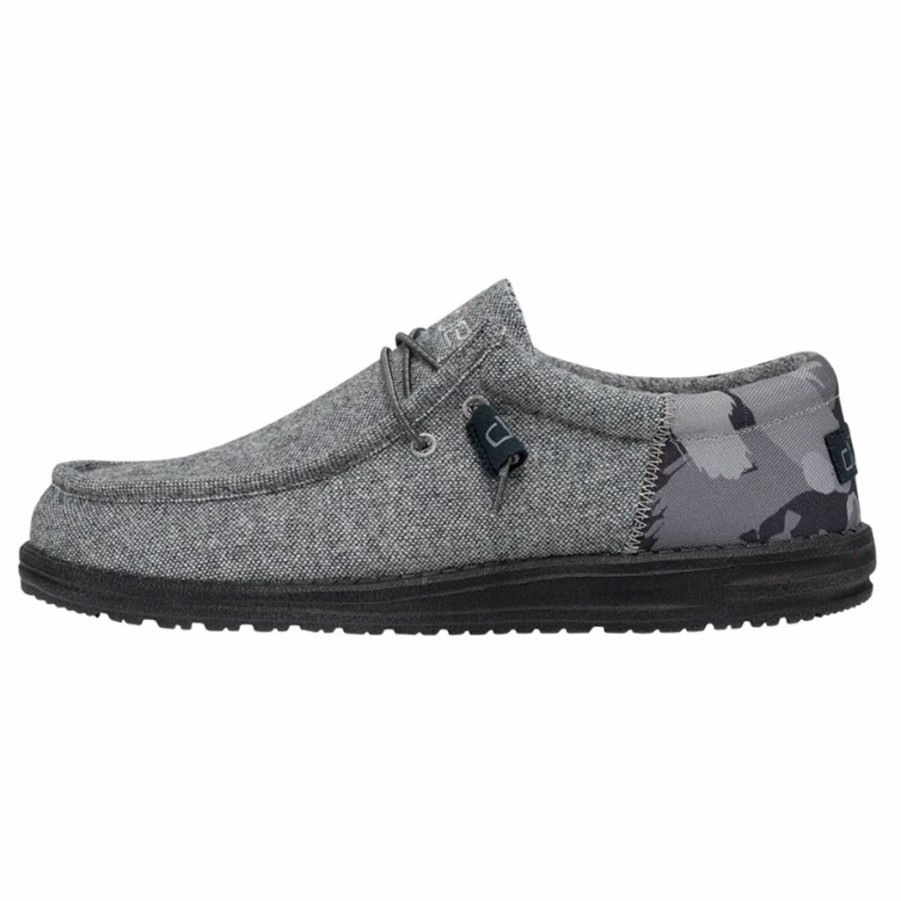Boots & Shoes * | Heydude Hey Dude Wally Funk Grey Camo