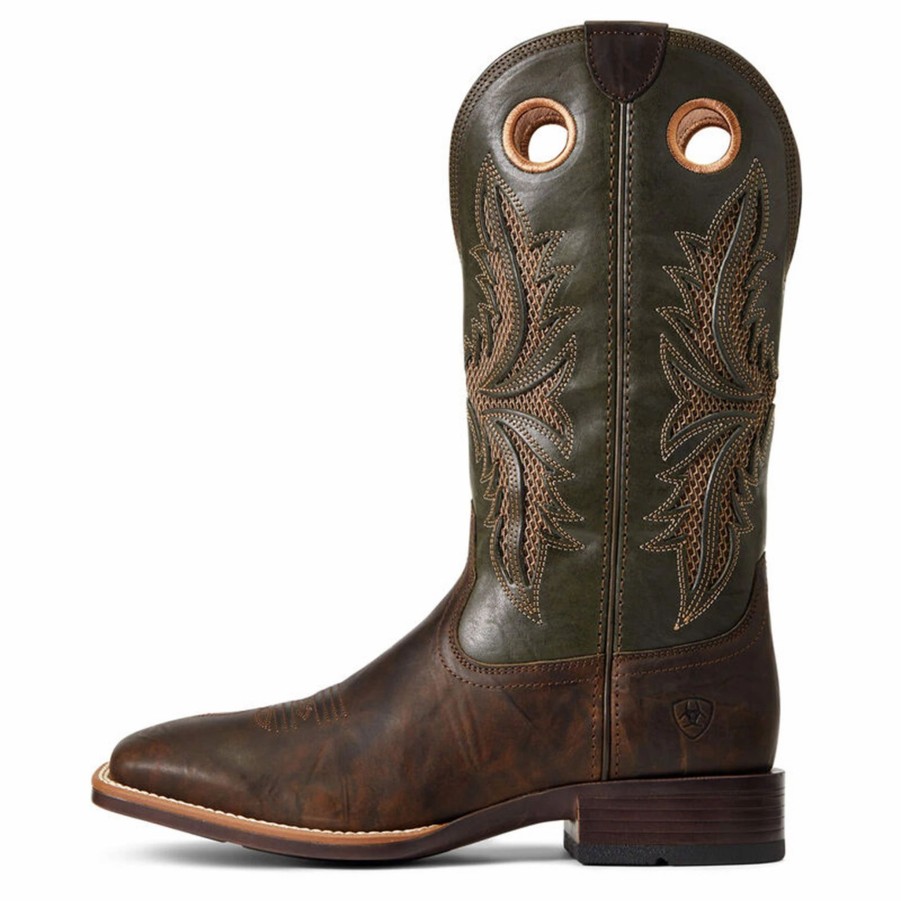Boots & Shoes * | Ariat Men'S Toughy Venttek 360 Square Toe Boot