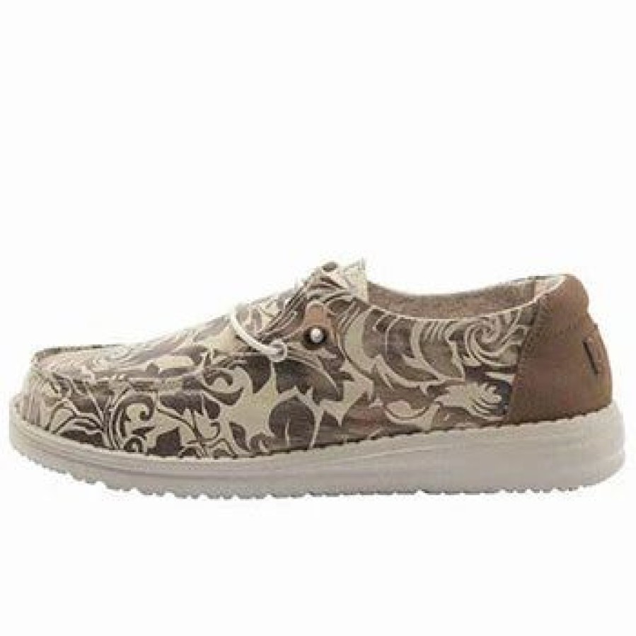 Boots & Shoes * | Heydude Hey Dude Wendy Ranch Sand