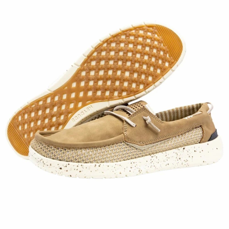 Boots & Shoes * | Heydude Hey Dude Welsh Grip Beige