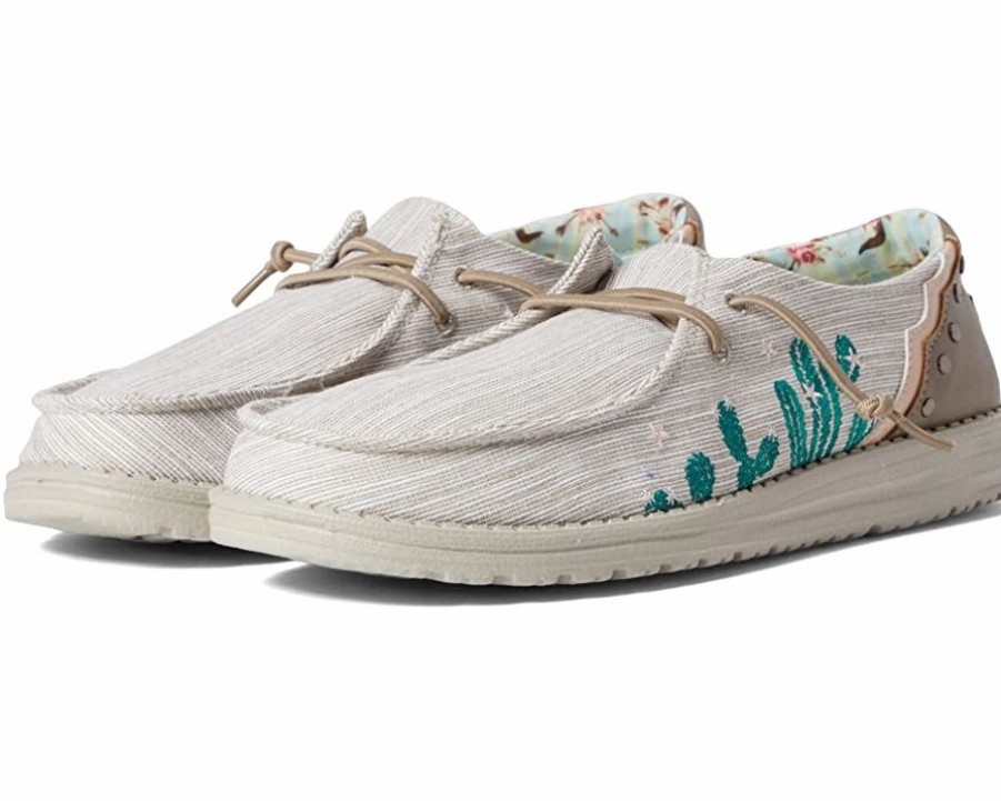 Boots & Shoes * | Heydude Hey Dude Wendy Rodeo Cactus