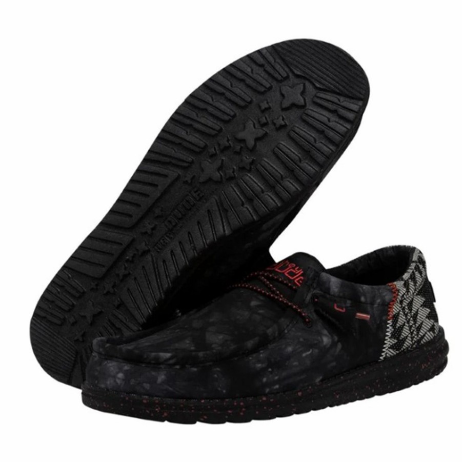 Boots & Shoes * | Heydude Hey Dude Wally Funk Back In Black