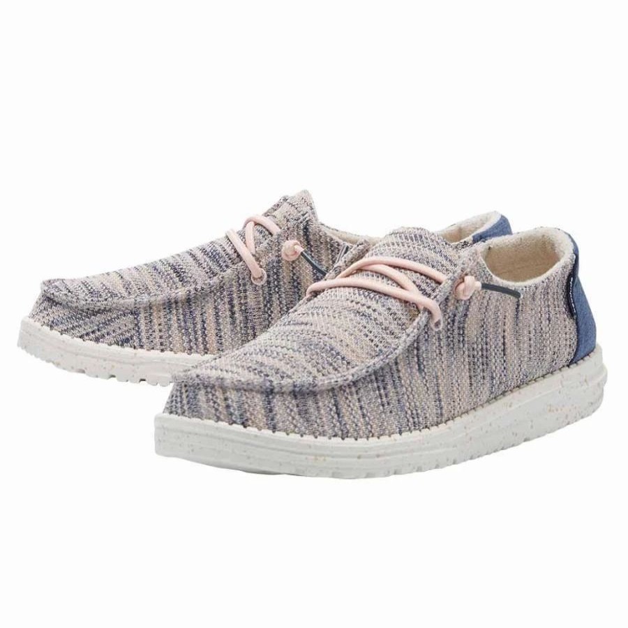Boots & Shoes * | Heydude Hey Dude Wendy Sox Light Pink