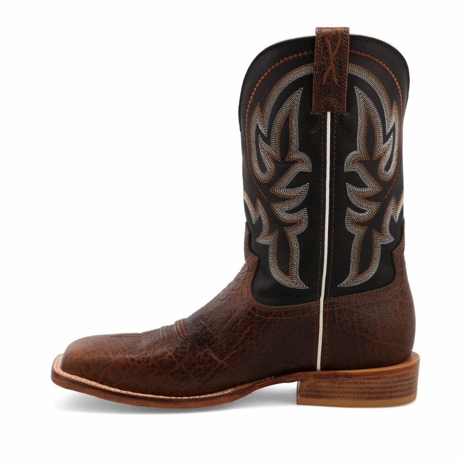 Boots & Shoes * | Twisted X Elephant Print And Black Boots