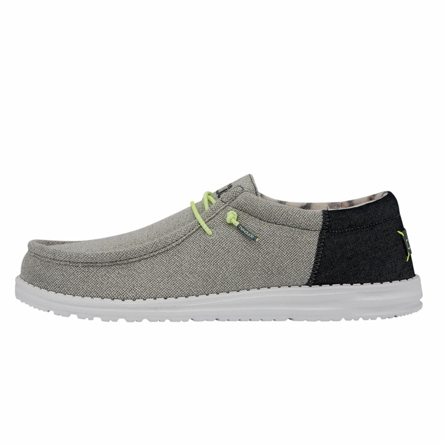 Boots & Shoes * | Heydude Hey Dude Wally Funk Blue Grey