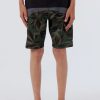 Boys * | O'Neill Hyperfreak Tech Block 17" Boardshort Army