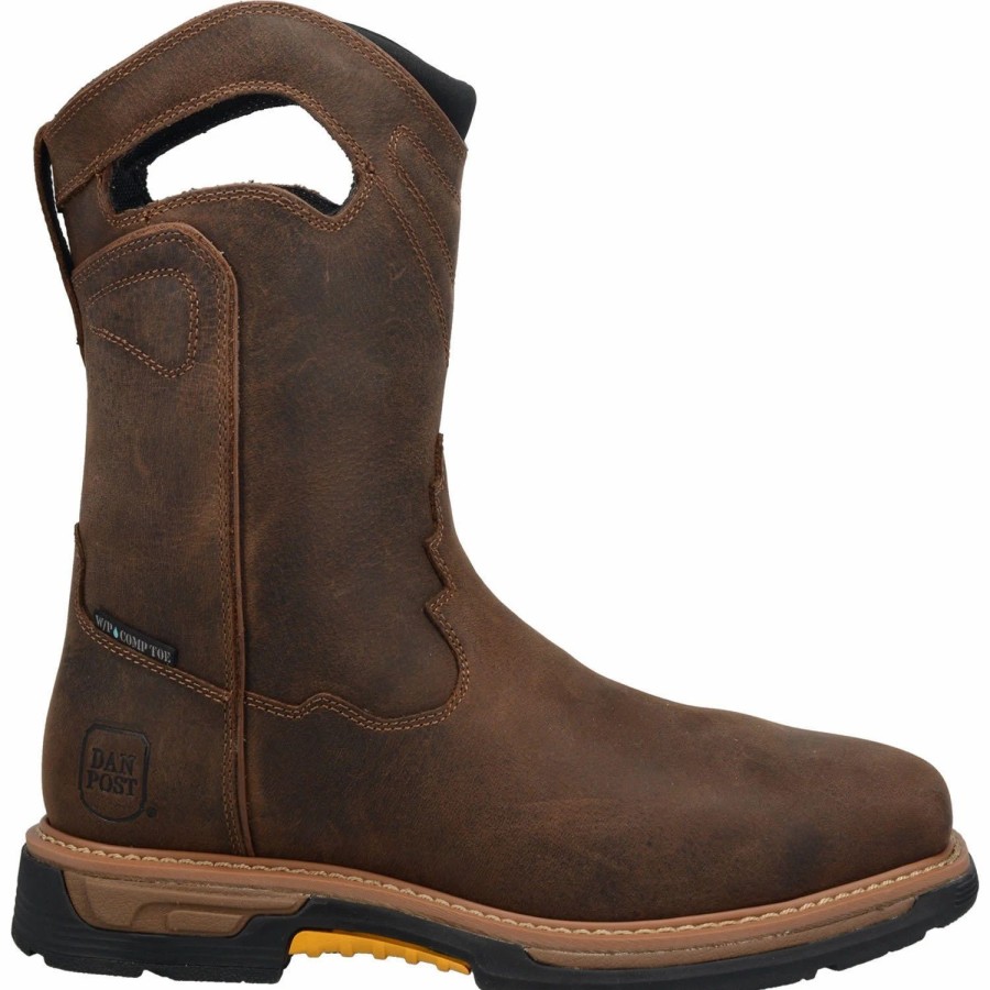 Boots & Shoes * | Dan Post Boot Company Dan Post Tan Thunderhead H2O Proof Boots