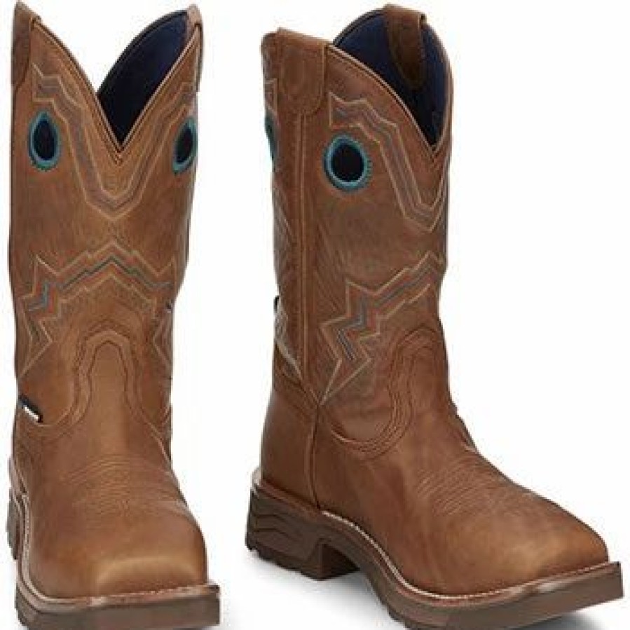 Boots & Shoes * | Tony Lama Company Tony Lama Lumen H2O Composite Toe Boots